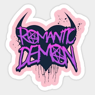 ROMANTIC DEMON Sticker